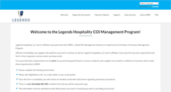 Desktop Screenshot of legendshm.globalrms.com