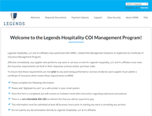 Tablet Screenshot of legendshm.globalrms.com